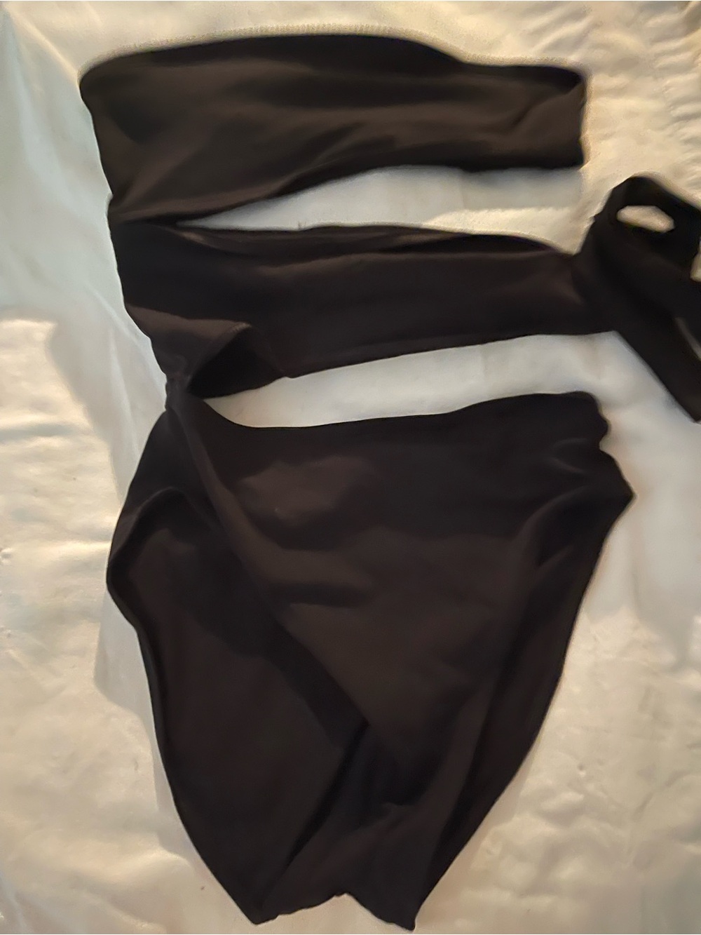 ERES 1 PIECE BATHING SUIT BLACK SIZE FRANCE Small